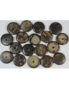 cuentas coco discomarron 20mm 2