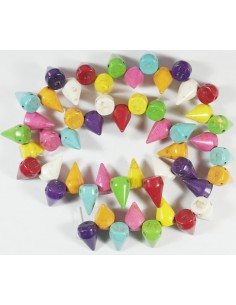 collar resina multicolor...