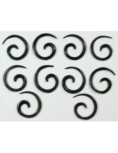 Pendientes de Asta Espiral 3