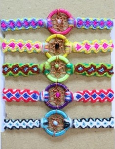 Pulseras Lana Atrapasueño