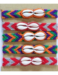 Pulseras Lana Caracol
