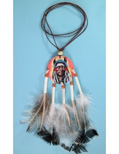Colgante Plumas Indio 1